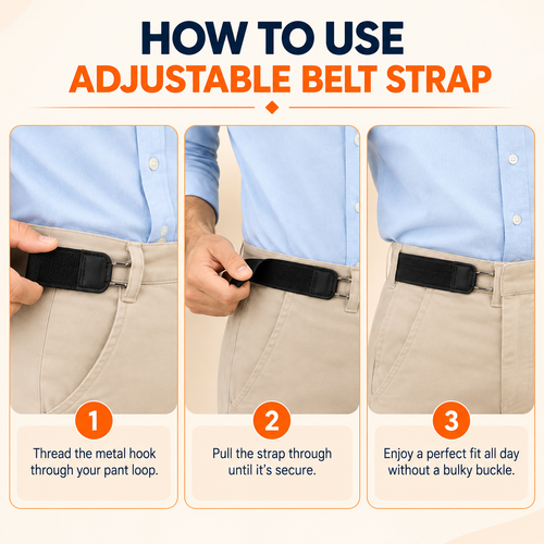 MiniTrendz FlexiHook : Buckleless Elastic Belt Set of 2