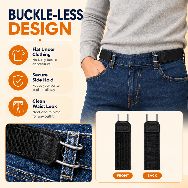 MiniTrendz FlexiHook : Buckleless Elastic Belt Set of 2