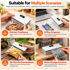 MiniTrendz SealVixo™ – 2-in-1 Rechargeable Smart Bag Sealer & Cutter