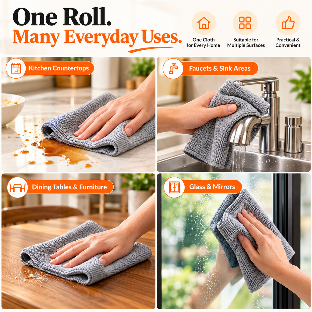 WipeMate Microfiber Roll