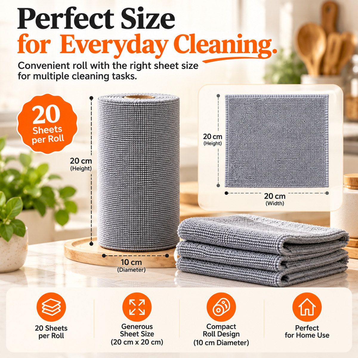 WipeMate Microfiber Roll