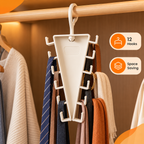 V-Hang – 12-Hook Space-Saving Organizer (Pack of 4)